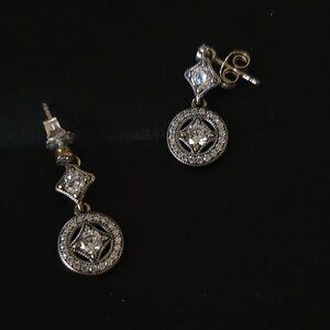 Pandora Retired Vintage Allure sterling silver earrings